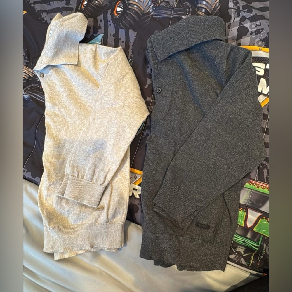 Mayoral Boys size 6 -  Cardigan Set in Gray and Cream